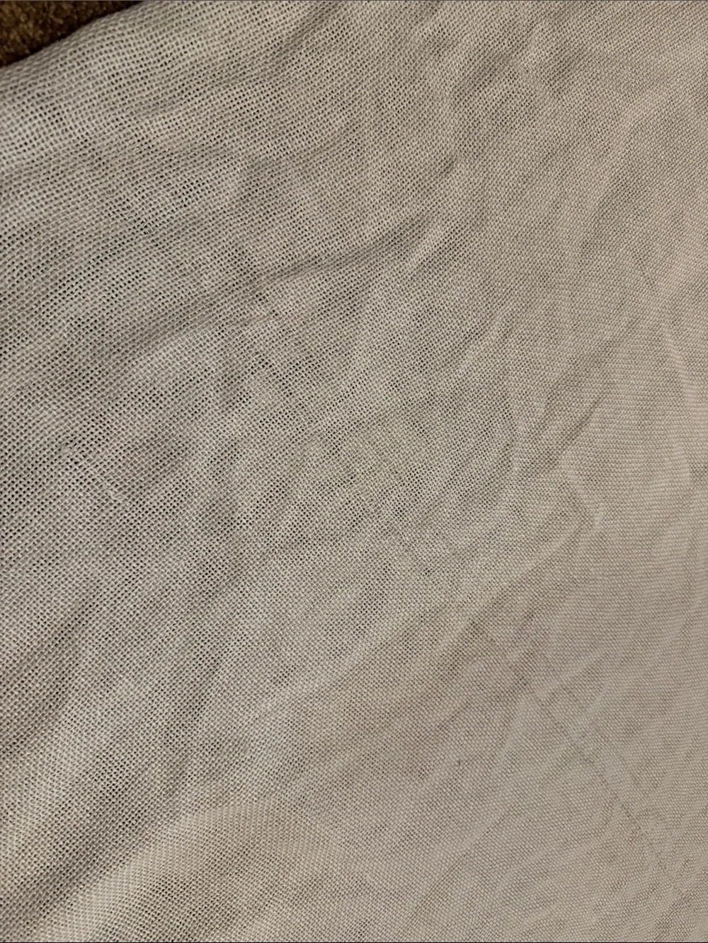 Restoration Hardware Linen optic white Curtain Panel.
